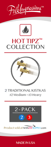 Hot Tipz Almost Electric Traditional Kistka 2 Pack (#2, #3)