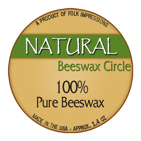 Natural Wax Round