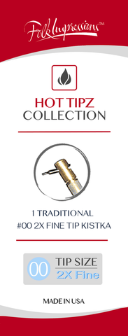 Hot Tipz Almost Electric Traditional Kistka #00 2X Fine
