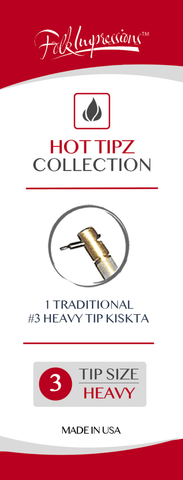 Hot Tipz Almost Electric Traditional Kistka #3 Heavy