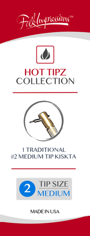 Hot Tipz Almost Electric Traditional Kistka #2 Medium