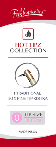 Hot Tipz Almost Electric Traditional Kistka #0 Extra Fine