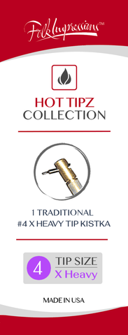 Hot Tipz Almost Electric Traditional Kistka #4 Extra Heavy