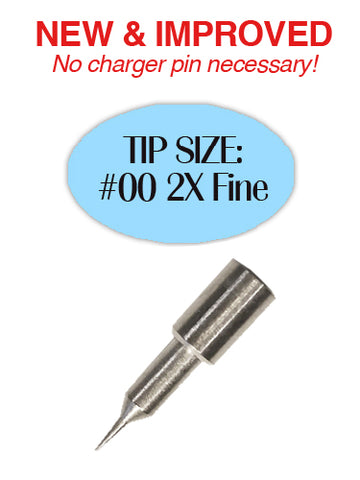 Replacement Tip #00 2X Fine