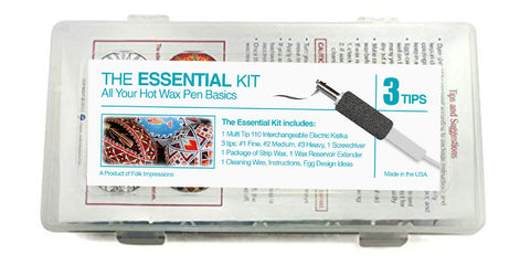 Electric Hot Wax Pen Essential Kit 110 volt