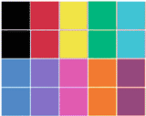 Batik Dye Basic Color Set of 10 by Folk Impressions