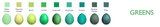 Batik Egg Dye Emerald